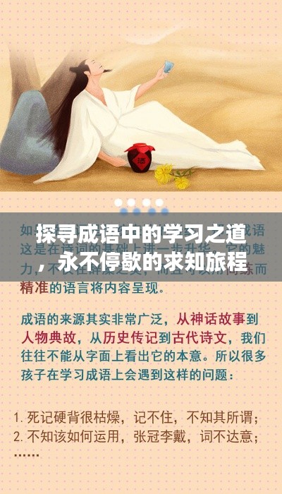 探寻成语中的学习之道，永不停歇的求知旅程