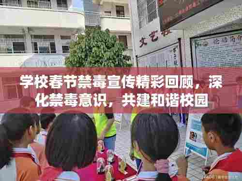 学校春节禁毒宣传精彩回顾，深化禁毒意识，共建和谐校园