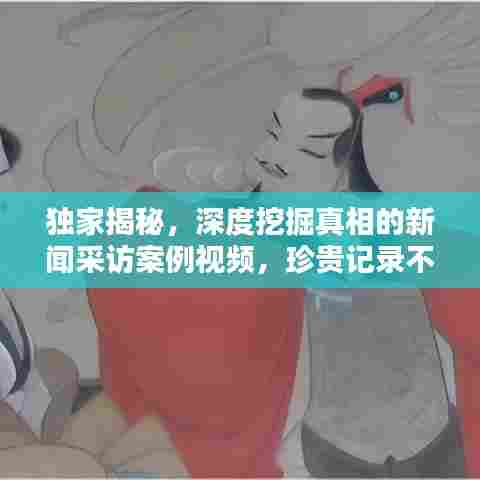 独家揭秘，深度挖掘真相的新闻采访案例视频，珍贵记录不容错过