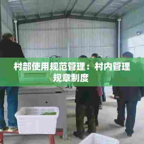 村部使用规范管理：村内管理规章制度 