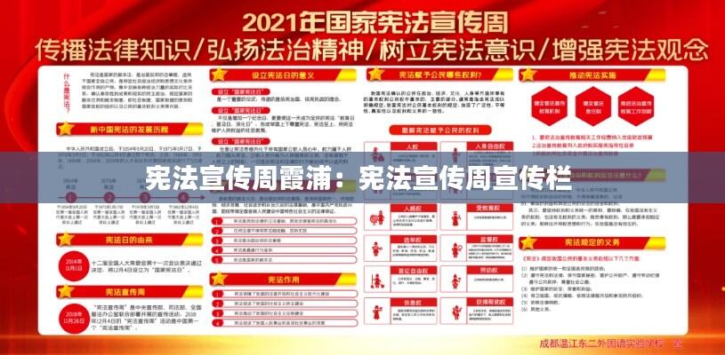 宪法宣传周霞浦：宪法宣传周宣传栏 