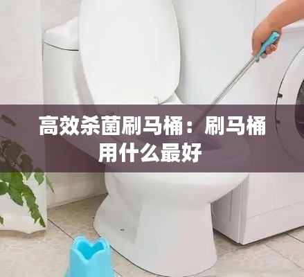 高效杀菌刷马桶：刷马桶用什么最好 