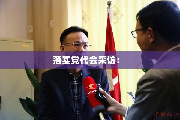 落实党代会采访： 