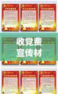 收党费宣传材料：党费宣传语 