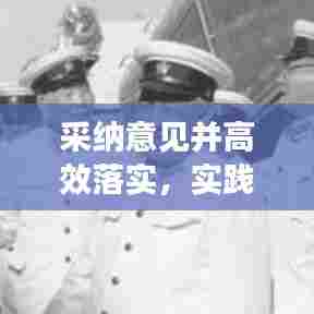 采纳意见并高效落实，实践价值及重要性解析