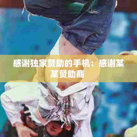 感谢独家赞助的手机：感谢某某赞助商 