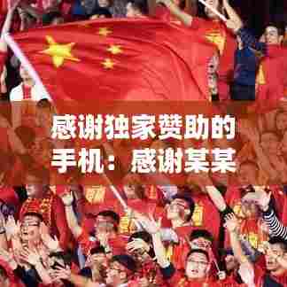 感谢独家赞助的手机:感谢某某赞助商
