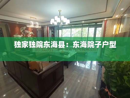 独家独院东海县：东海院子户型 