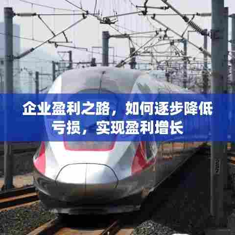 企业盈利之路，如何逐步降低亏损，实现盈利增长