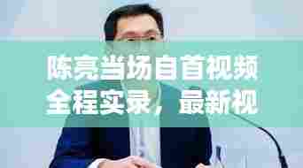 陈亮当场自首视频全程实录，最新视频大全，一探究竟！