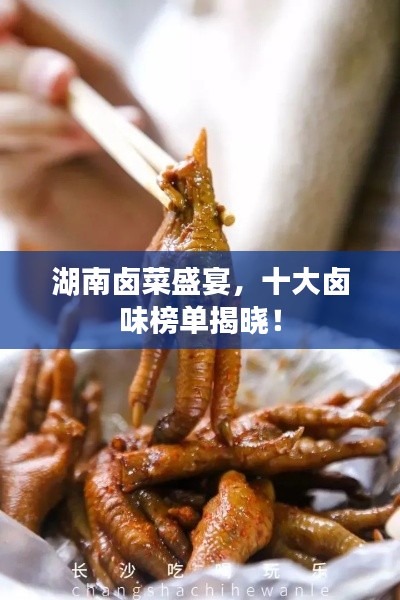 湖南卤菜盛宴，十大卤味榜单揭晓！