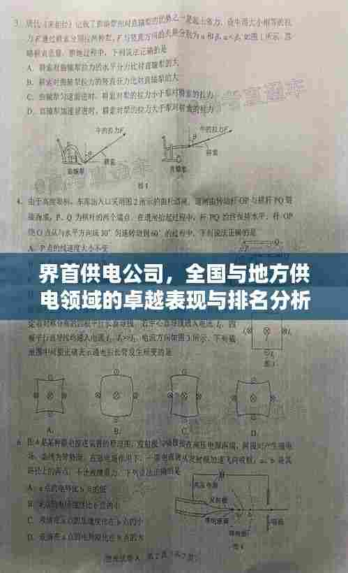 界首供电公司，全国与地方供电领域的卓越表现与排名分析