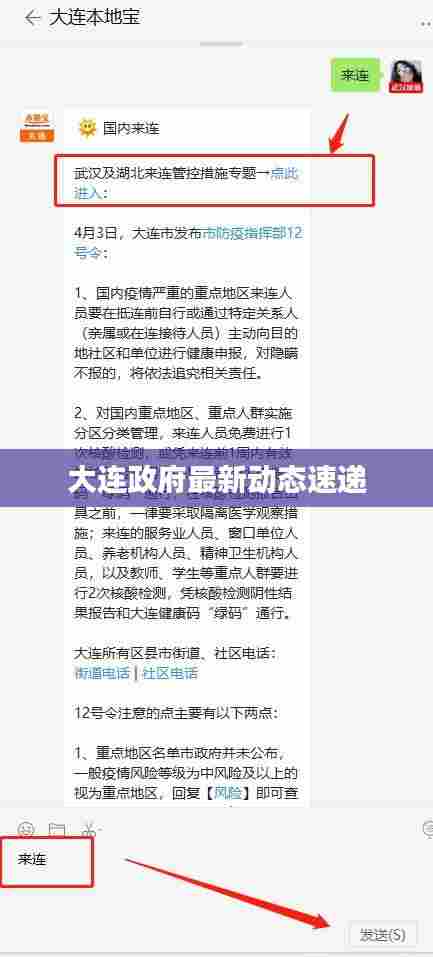 大连政府最新动态速递
