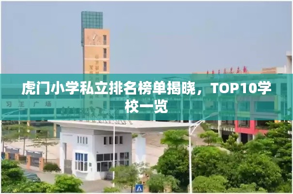 虎门小学私立排名榜单揭晓，TOP10学校一览