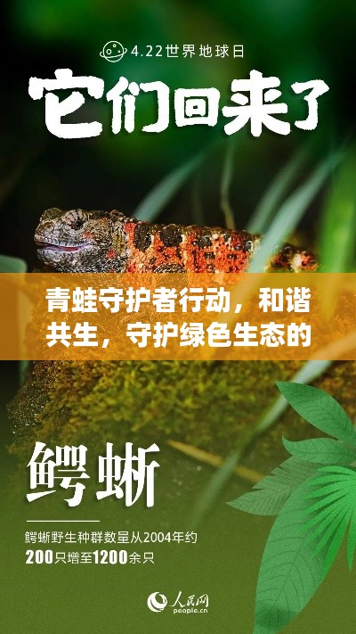 青蛙守护者行动，和谐共生，守护绿色生态的使者