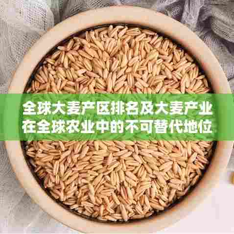 全球大麦产区排名及大麦产业在全球农业中的不可替代地位