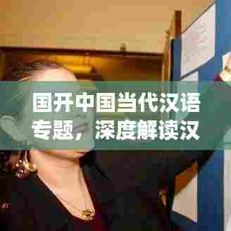 国开中国当代汉语专题,深度解读汉语魅力与演变