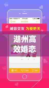 湖州高效婚恋APP,现代幸福联姻的得力助手