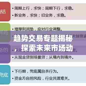趋势交易专题揭秘，探索未来市场动向的制胜策略