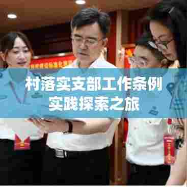 村落实支部工作条例实践探索之旅