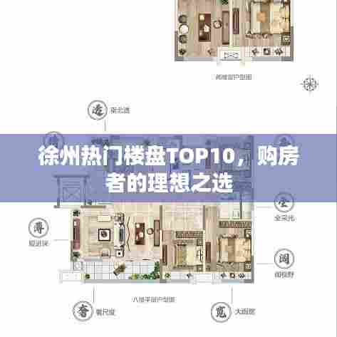 徐州热门楼盘TOP10，购房者的理想之选