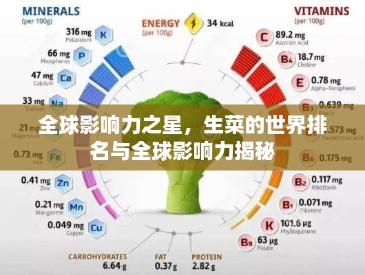 全球影响力之星，生菜的世界排名与全球影响力揭秘