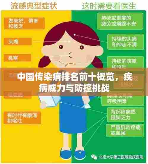 中国传染病排名前十概览，疾病威力与防控挑战