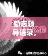 励志领导语录，简短有力，激发无限潜能！