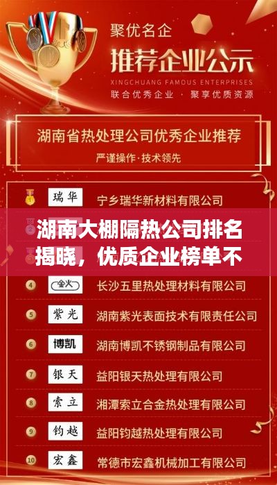 湖南大棚隔热公司排名揭晓，优质企业榜单不容错过！