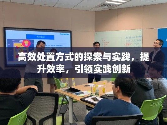 高效处置方式的探索与实践，提升效率，引领实践创新