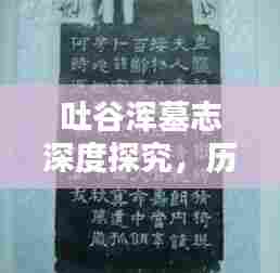 吐谷浑墓志深度探究，历史价值与文献研究