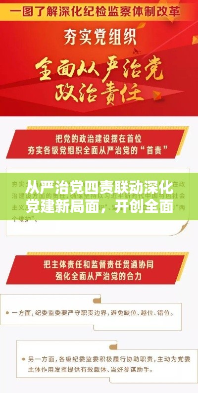 从严治党四责联动深化党建新局面，开创全面从严治党新格局