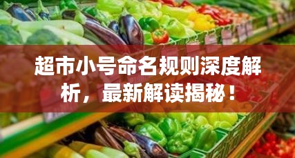 超市小号命名规则深度解析,最新解读揭秘!