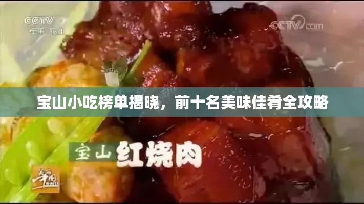 宝山小吃榜单揭晓，前十名美味佳肴全攻略
