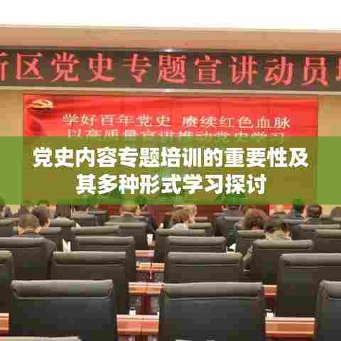 党史内容专题培训的重要性及其多种形式学习探讨