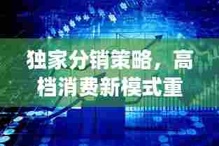 独家分销策略，高档消费新模式重磅来袭！