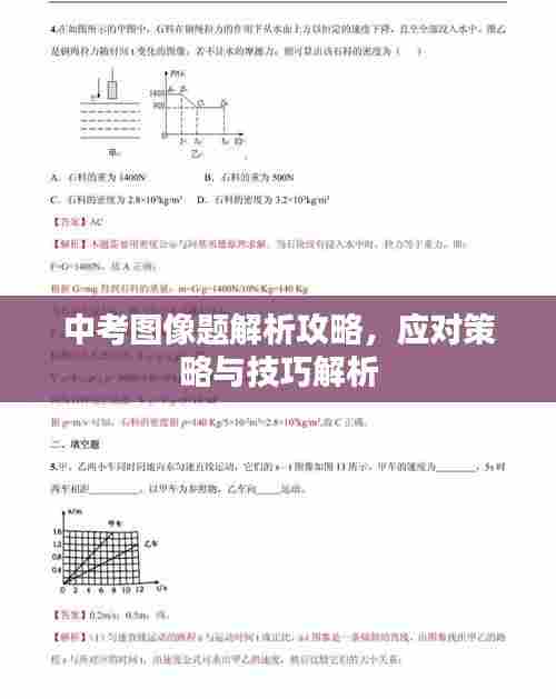 中考图像题解析攻略，应对策略与技巧解析