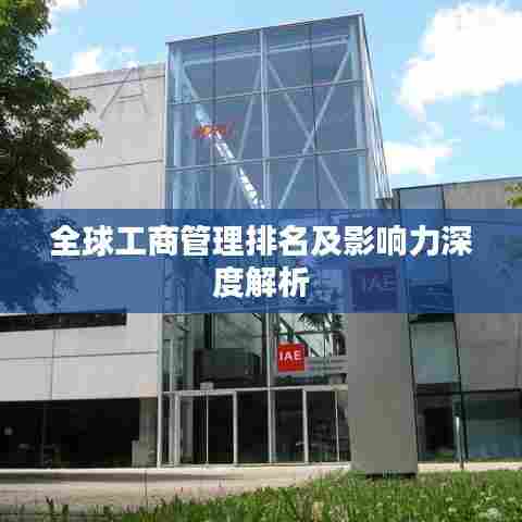 全球工商管理排名及影响力深度解析
