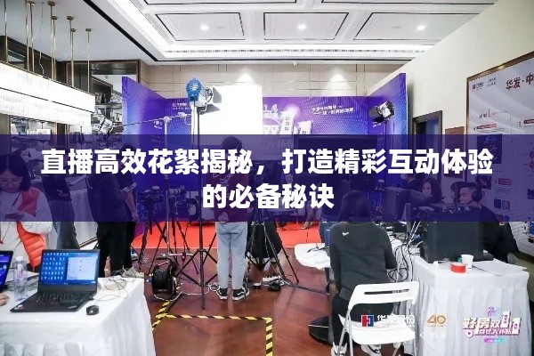 直播高效花絮揭秘，打造精彩互动体验的必备秘诀