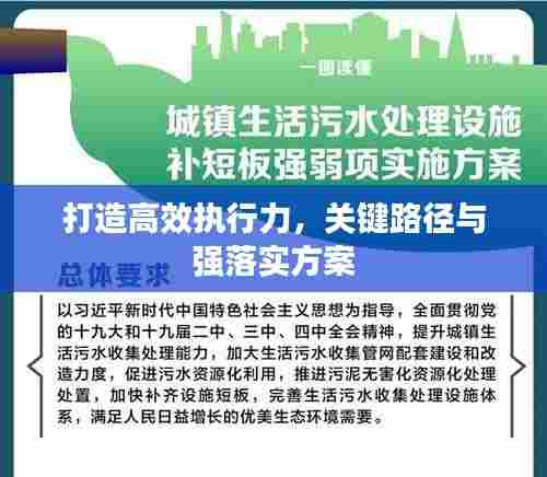 打造高效执行力，关键路径与强落实方案